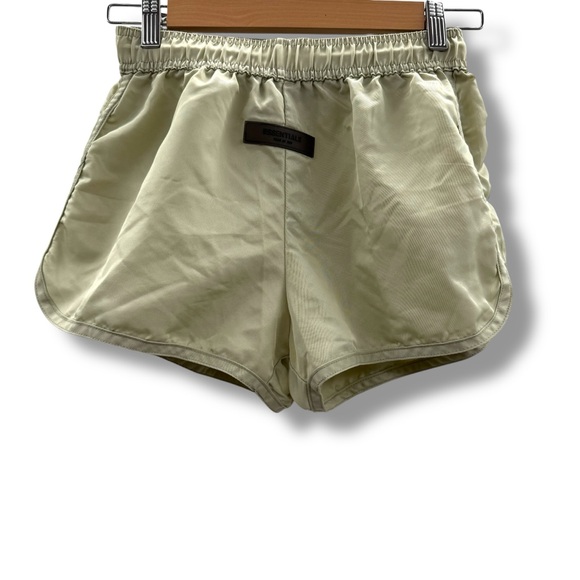 Fear of God Pants - Fear of God Essentials Shorts‎ Unisex Size Small Beige Nylon Athletic